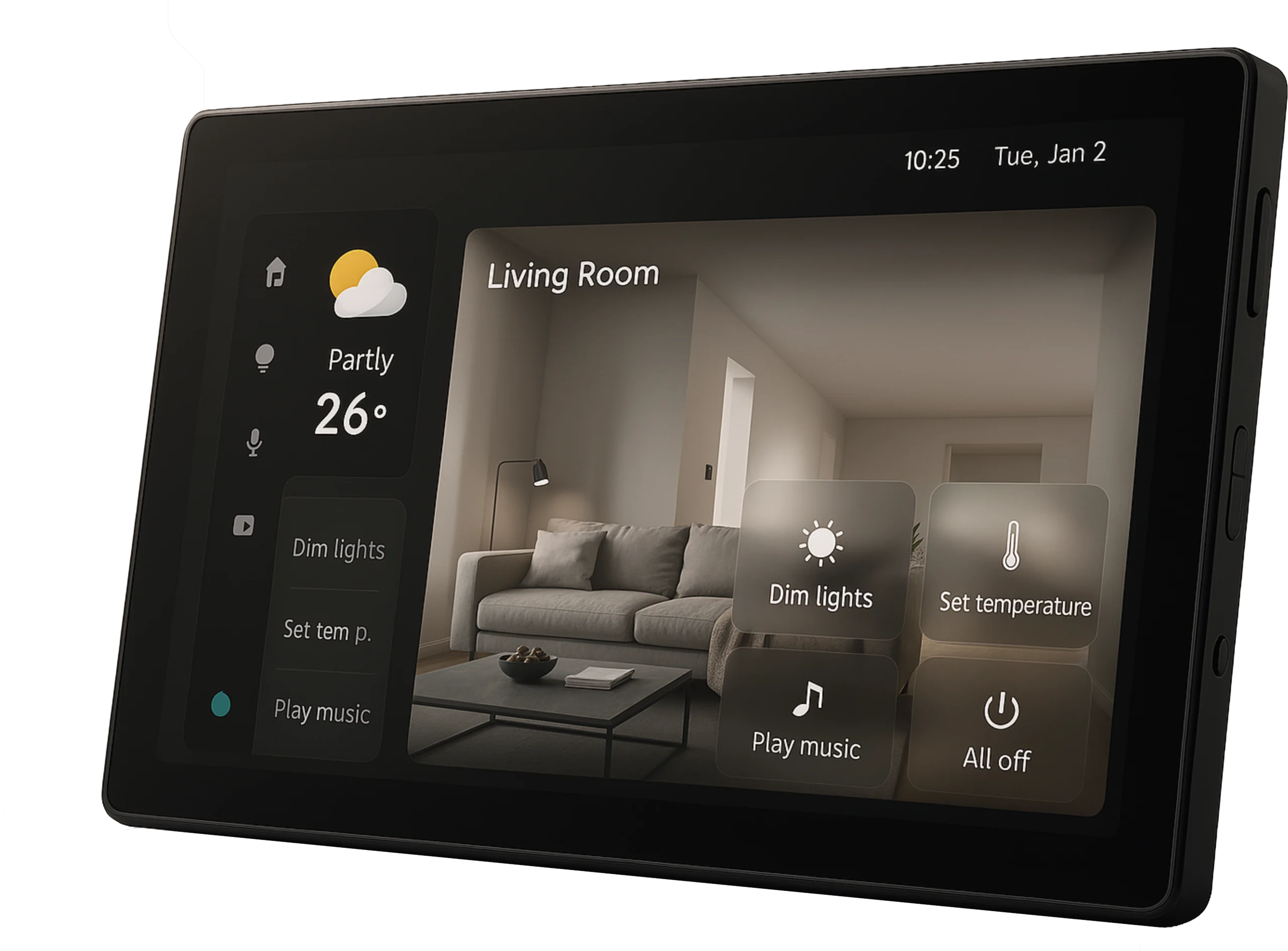 Light Point LPAC-10 Master Control Panel 10" – Zigbee Smart Home Hub