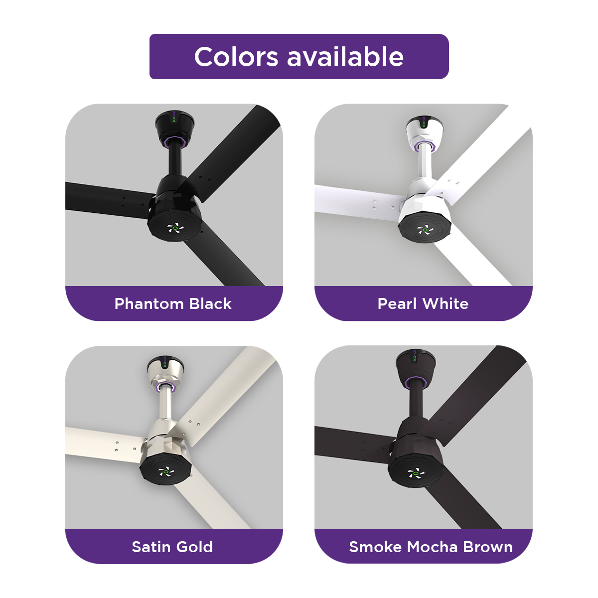 EcoLink AiroKristal 1200mm BLDC Ceiling Fan - Image 5