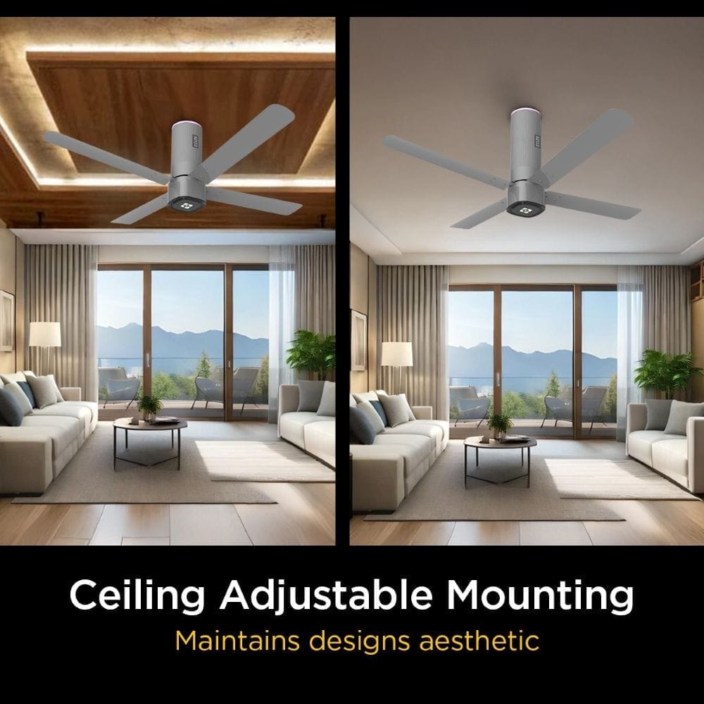 EcoLink AiroQuad Smart 1200mm BLDC Ceiling Fan - Image 9