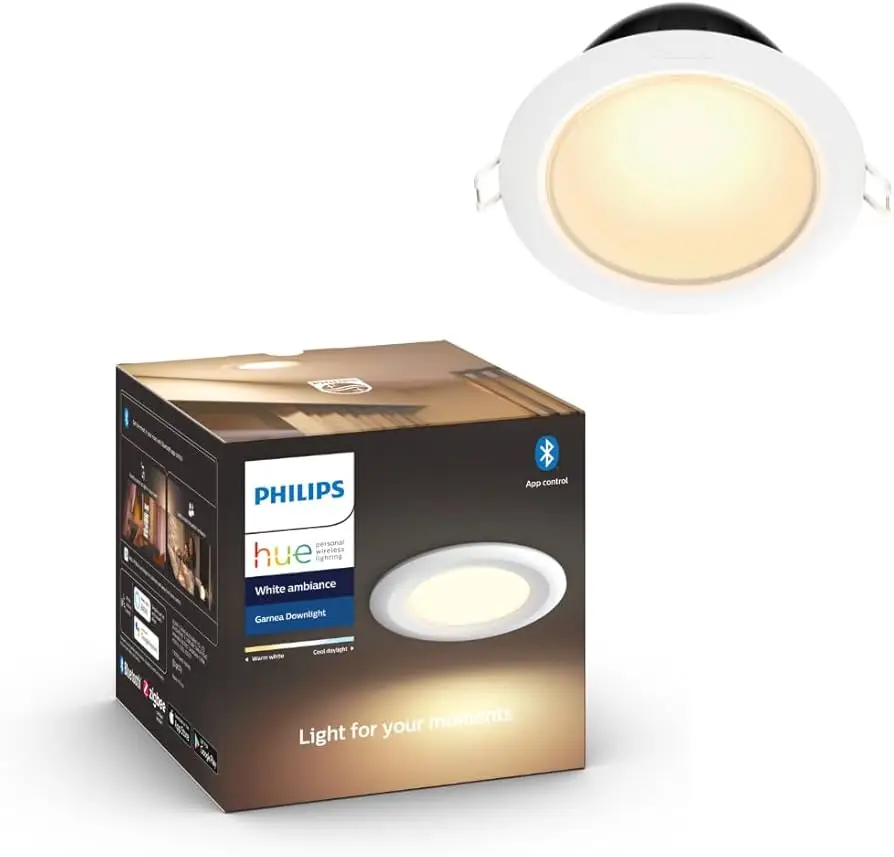 Philips Hue Garnea Downlight White Ambiance 7W