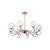 Philips 581854 Umbra Chandelier Chrome+RedCopper